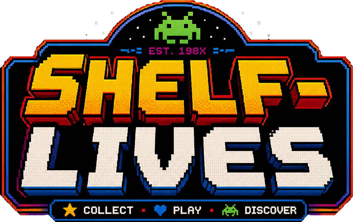 SHELF-LIVES · EST. 198X. Collect, play, discover.